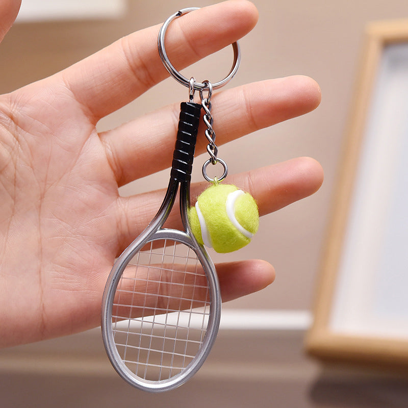 Mini tennismaila avaimenperä