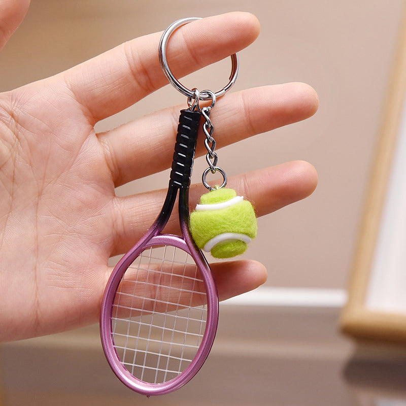 Mini tennismaila avaimenperä