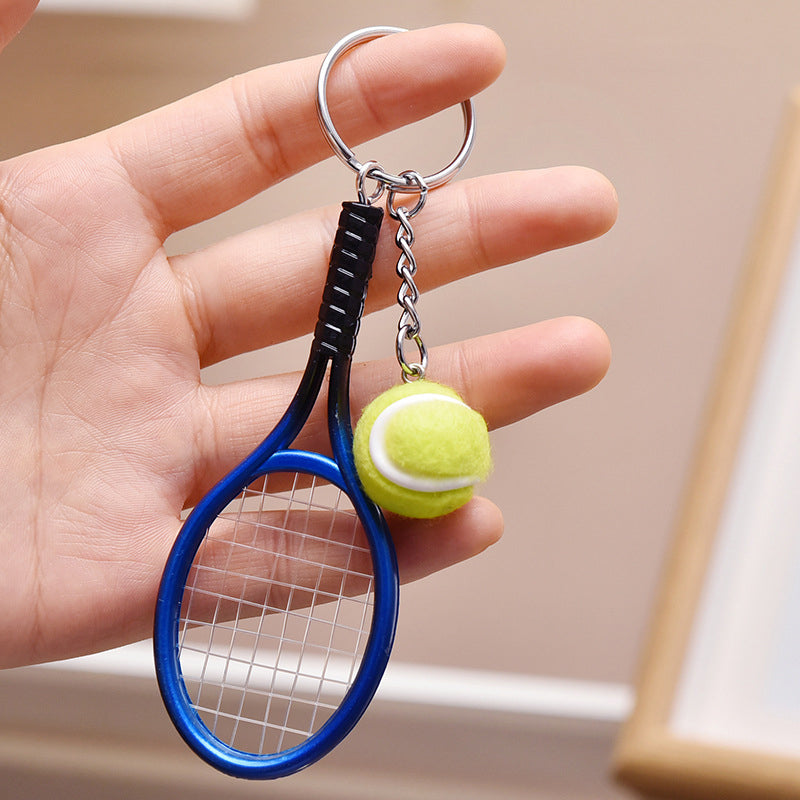 Mini tennismaila avaimenperä