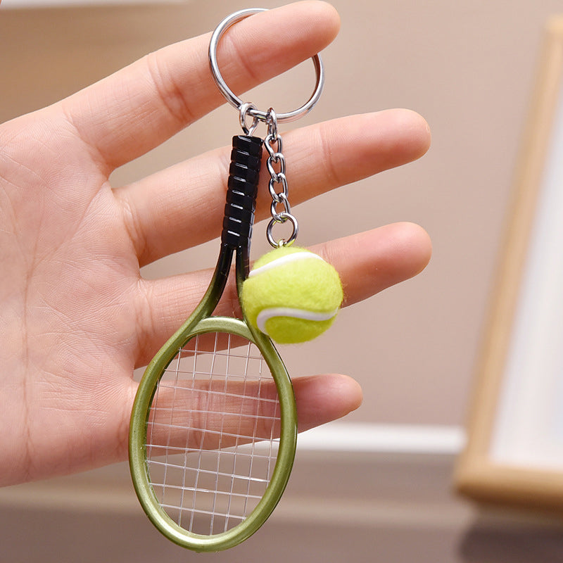 Mini tennismaila avaimenperä