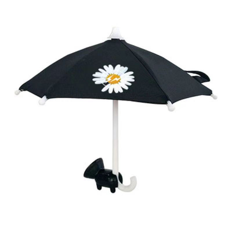Söpö puhelinpidike aurinkovarjolla