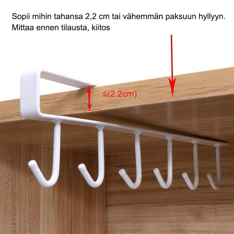 Ripustusteline kaapin alle