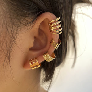 Ontto C-muotoinen Korvaklipsi