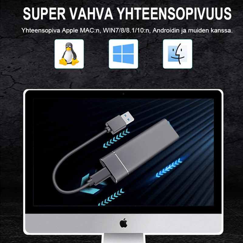 Kannettava Ultra Nopea Ulkoinen SSD-kiintolevy