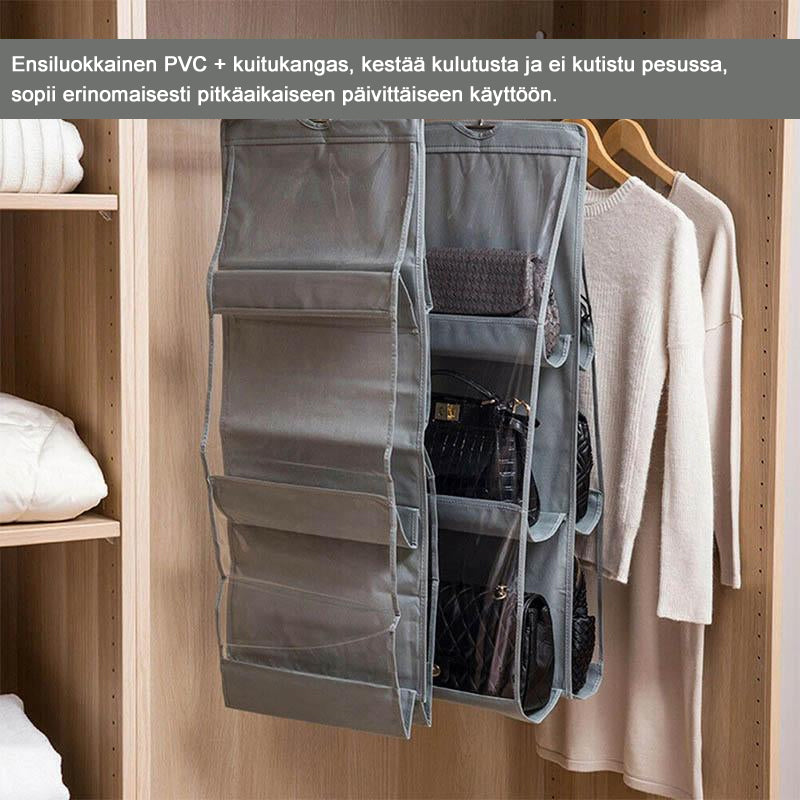 Vaatekaapin järjestelijä, kokoontaittuva