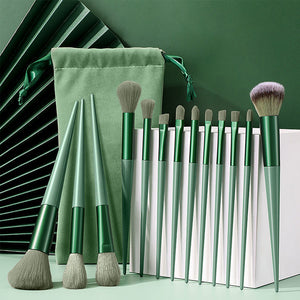 Pehmeät Meikkisiveltimet Setti (13kpl)