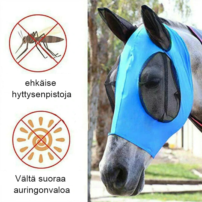 Hyönteistenesto verkkomaski hevosille