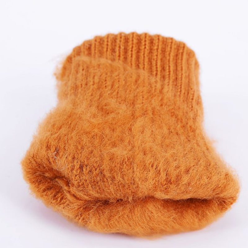 Jacquard paksut kosketusnäyttökäsineet