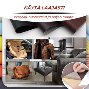 Itseliimautuva Nahkakorjaustarra