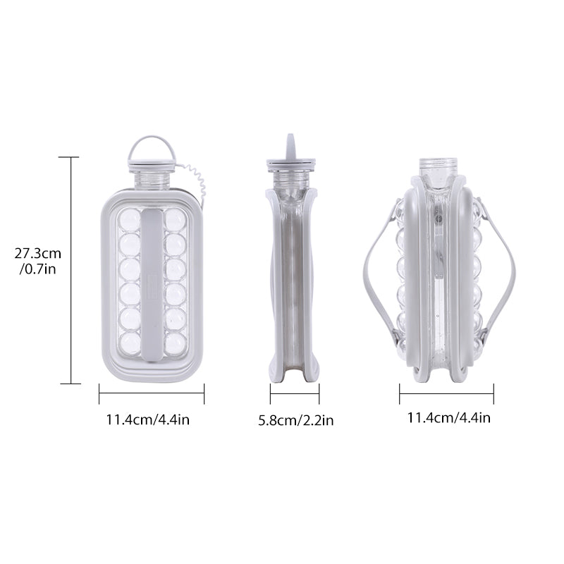 2in1 vesipullo jääpalamuotti (Osta 2，-10%；Osta 3 ，-15%；Osta 4，-20%）