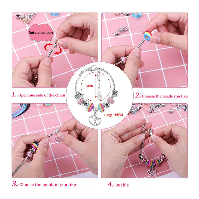 DIY joulu🎁 - adventtikalenteri - yllätys rannekorusetti