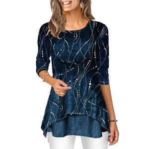 Puolihihainen printtipusero