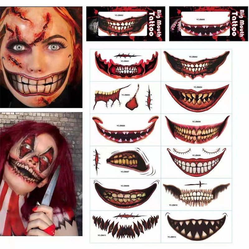 Halloween -aiheiset tarratatuoinnit