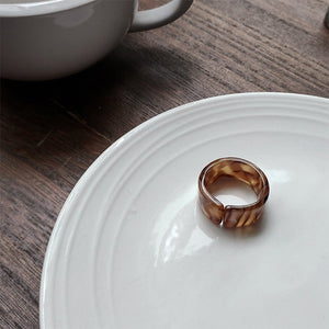 Vintage-hartsisormus, säädettävä koko