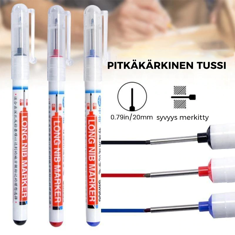 Pitkäkärkinen monitoimitussi
