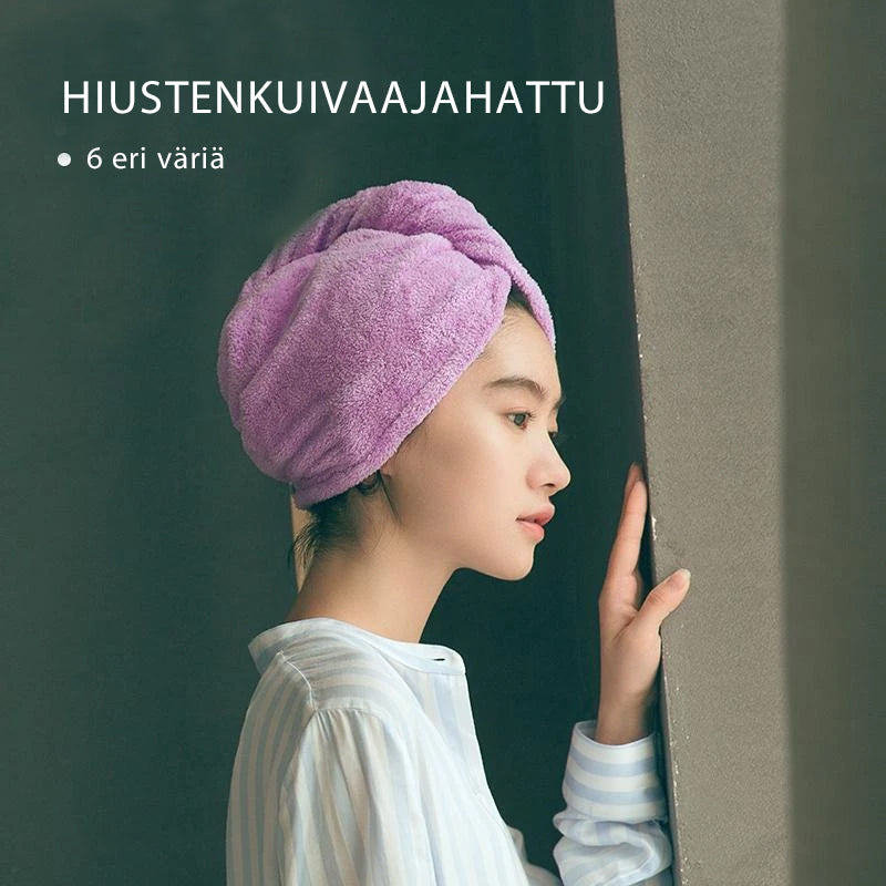 Hiustenkuivaajahattu, mikrokuitua