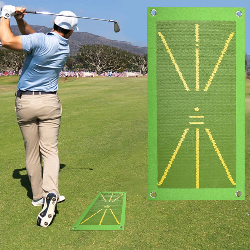 Golfharjoittelumatto swingin harjoitteluun