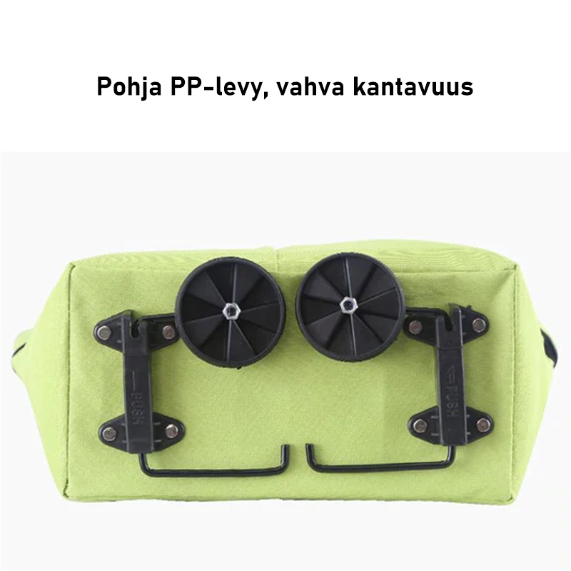 Säädettävä Ostoskassi Pyörillä