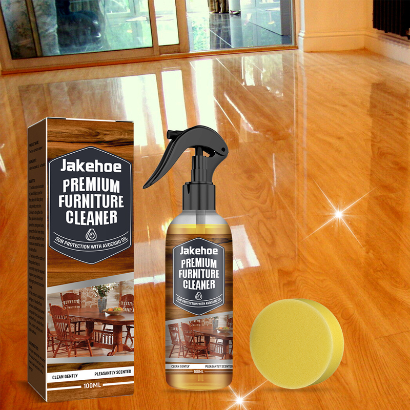Powerful floor stain removal and polishing cleaner