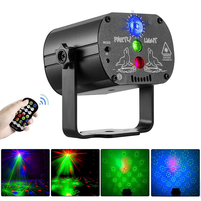 LED näyttämö laservalot