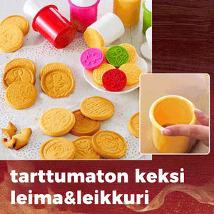 Tarttumaton keksimuottisetti
