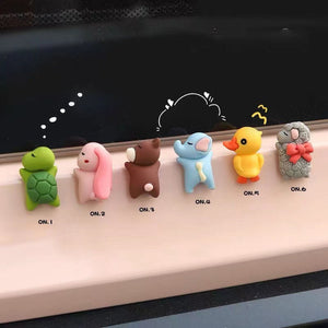 Söpöt figuriinikoristeet autoon