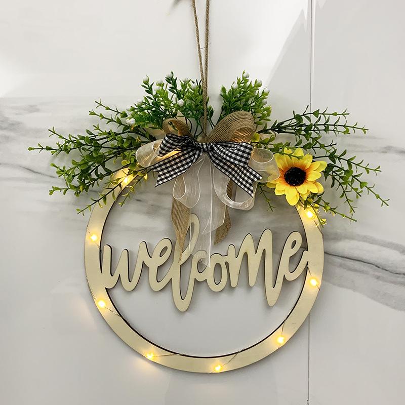 Seppelekoriste "Tervetuloa" tai "Hello" 💐