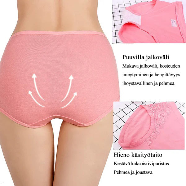 Pluskoon vuodonestävät alushousut