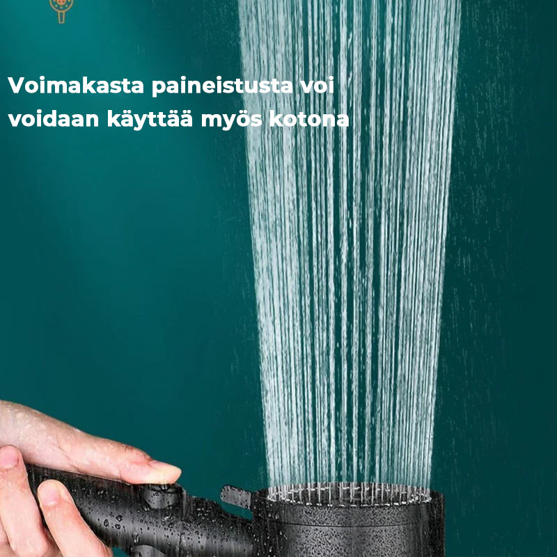 Erittäin tehokas suihkupää