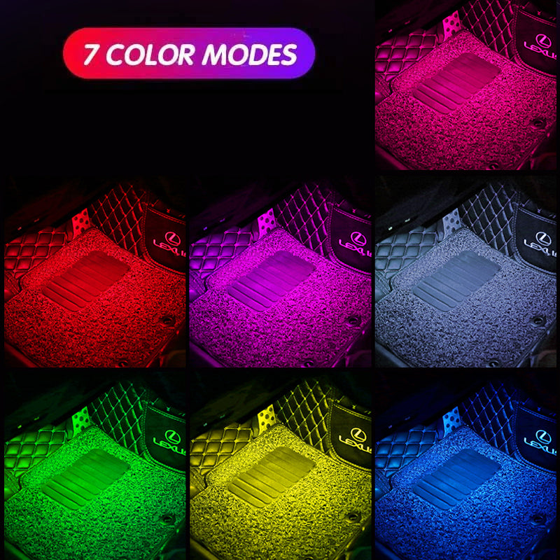USB-ladattavat värikkäät LED-koristevalot