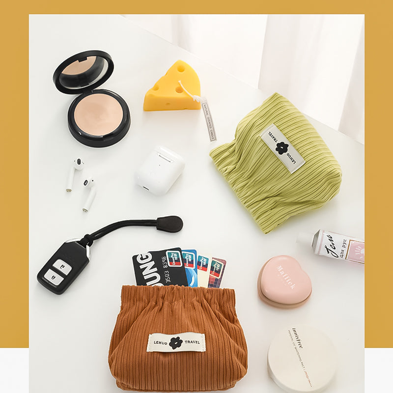 Corduroy Elastinen Hair Tie Järjestäjä