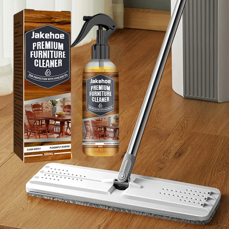 Powerful floor stain removal and polishing cleaner