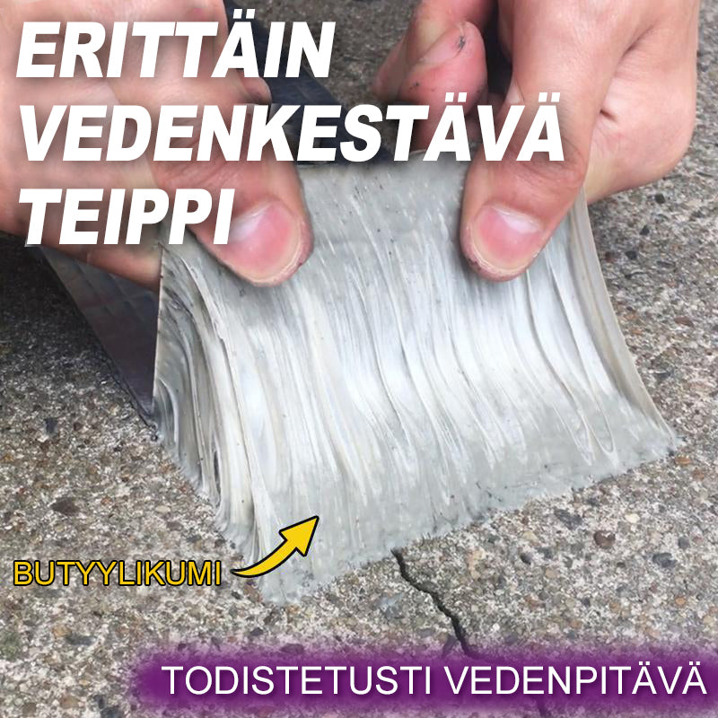 Vedenpitävä teippi, butyylikumia