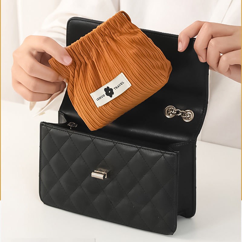 Corduroy Elastinen Hair Tie Järjestäjä