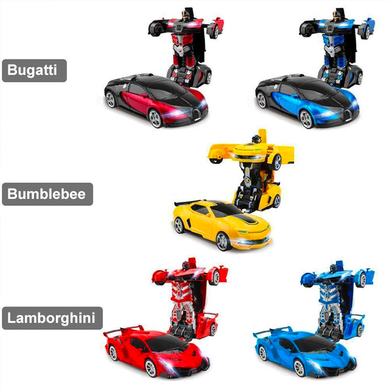Kauko-ohjattava, muuntuva robottiauto