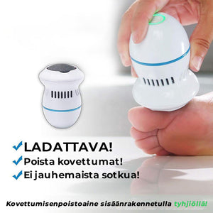 Jalkaviila ja Kovettumien Poistolaite