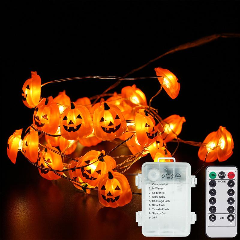 Halloween-kurpitsa LED-valot