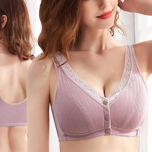 Kaarituettomat rintaliivit, napitettavat