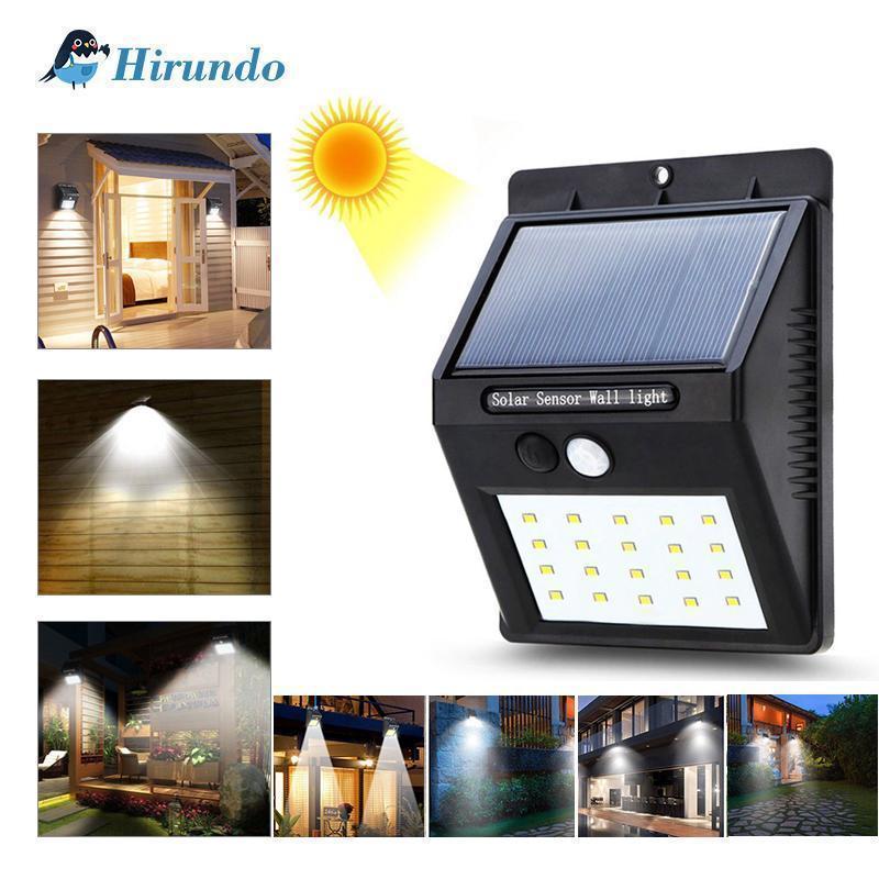 Hirundo 20 LED aurinkolamput ulkokäyttöön (Ostaa 2，-10%；Ostaa 3 ，-15%；Ostaa4，-20%）