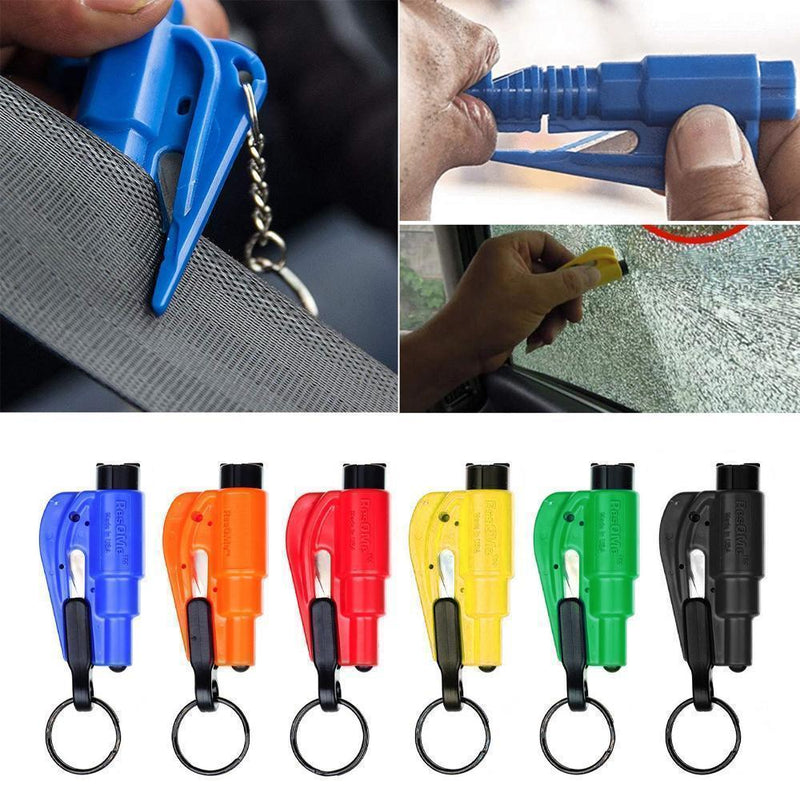 3-in-1 autoturvallisuus -avaimenperä