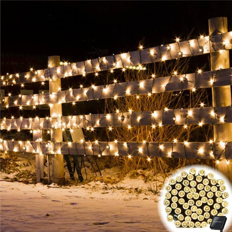 LED-koristevalosarja, aurinkoenergia