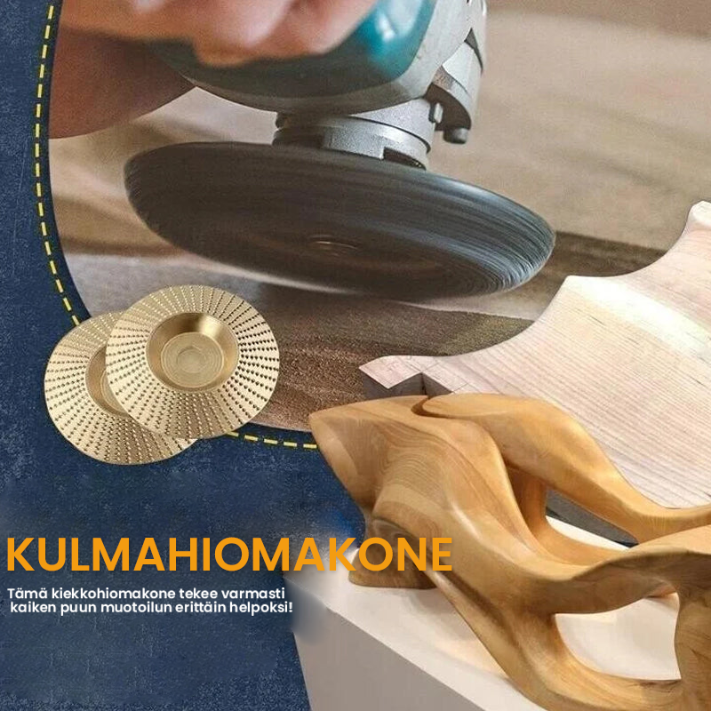 Kulmahiomakone kiillotuslaikka