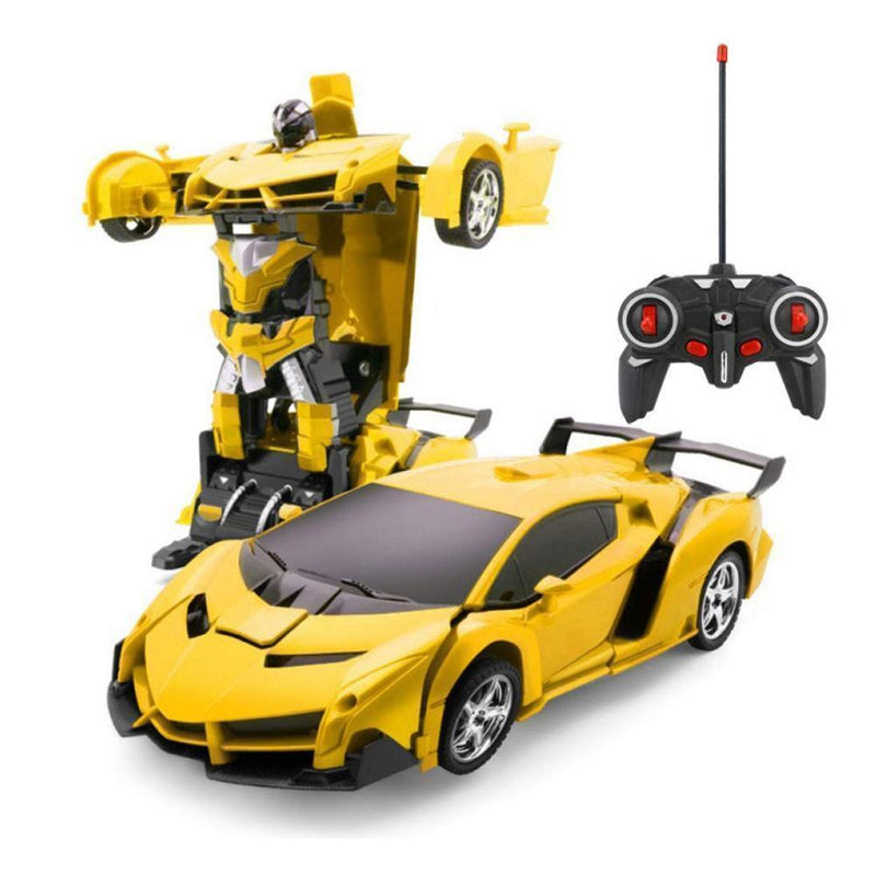 Kauko-ohjattava, muuntuva robottiauto