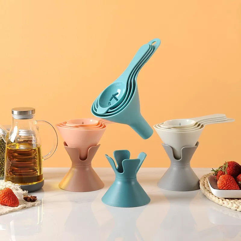 6-in-1 Monikäyttöinen suppilosetti