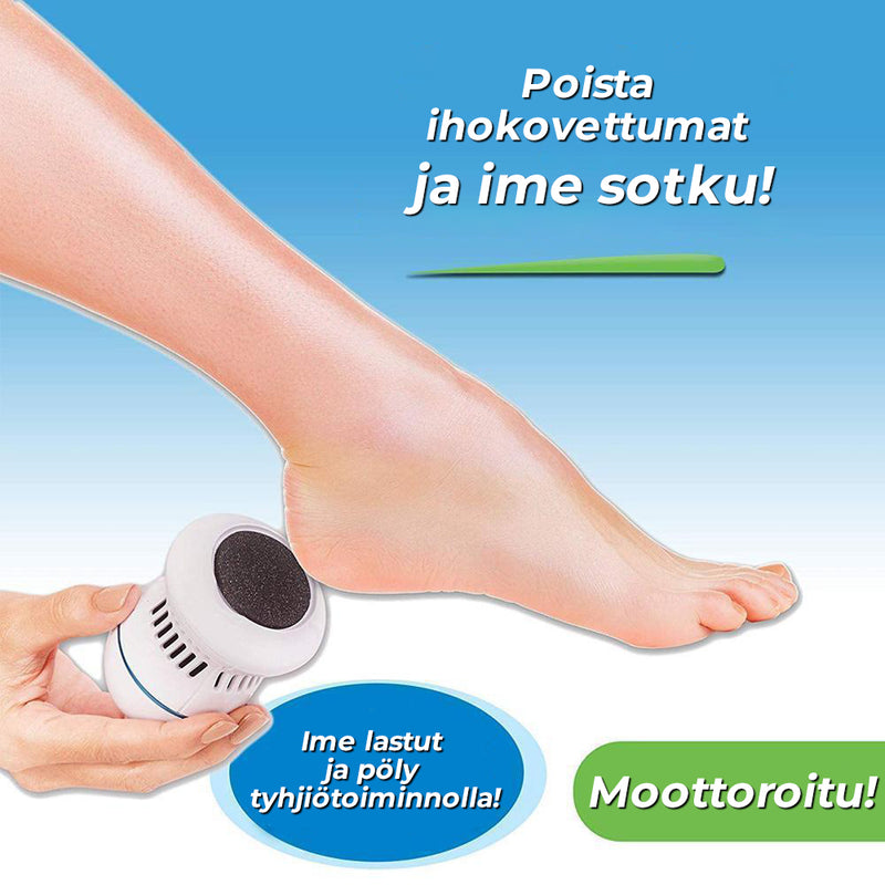 Jalkaviila ja Kovettumien Poistolaite