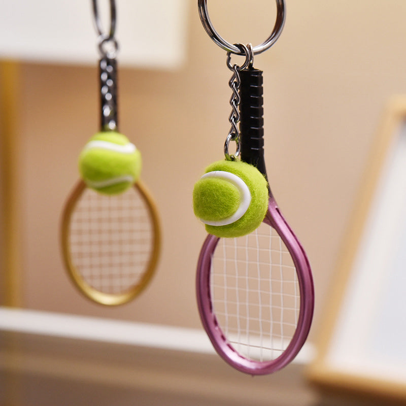Mini tennismaila avaimenperä
