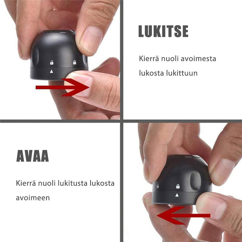 Uudelleenkäytetävä pullonkorkki