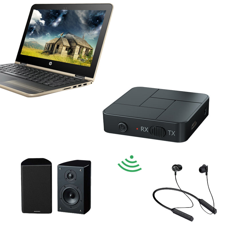 Bluetooth 5.0 Audiolähetin & Vastaanotin