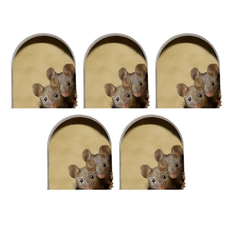 3D-hiirenkolo seinätarrat