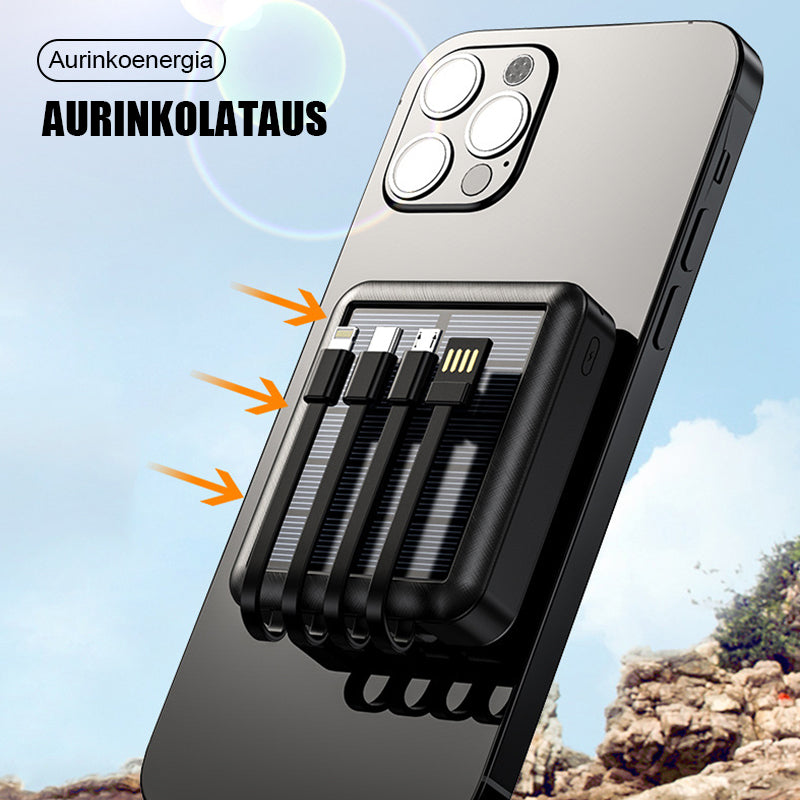 Mini aurinkoenergia virtapankki